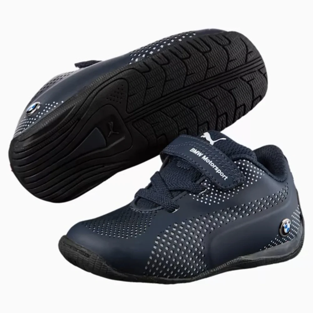 BMW Puma Kids' Motorsport Sneakers - Dark Blue - Picture 2 of 16